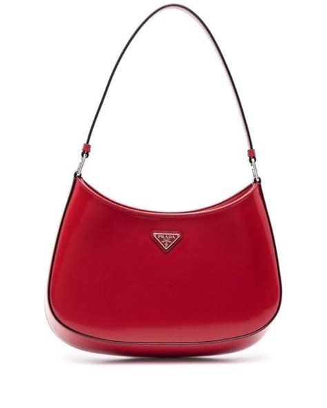 prada cleo red bag